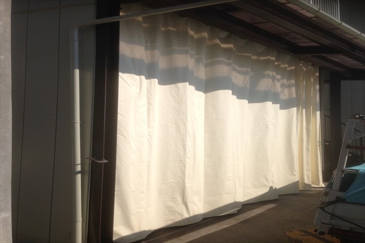 人気満点 カーテン 業務用途向け 半透明 ビニールカーテン 不燃指定対応 0.27mm厚